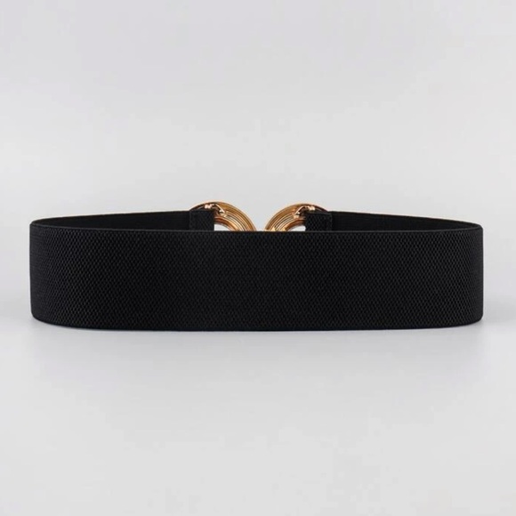 Boho elastic waist buckle belt - Picture 4 of 7